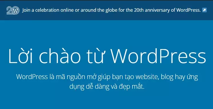 Wordpress là mã nguồn xây dựng website tốt nhất hiện nay